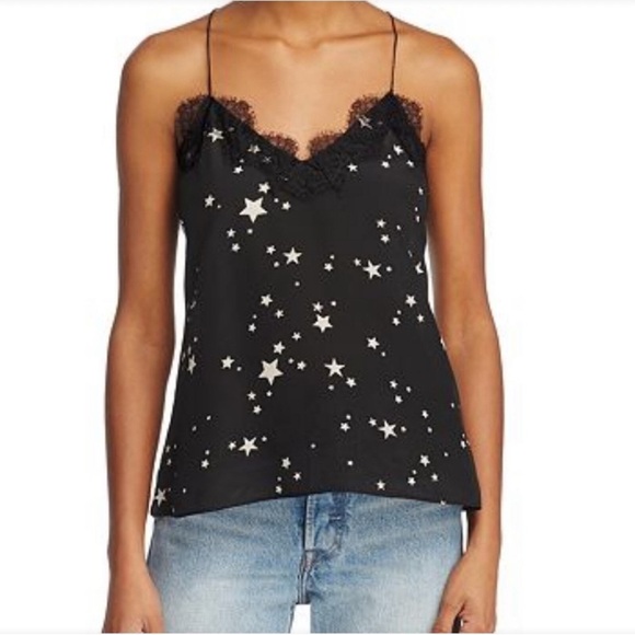 Cami NYC Starry Night Lace Tank Top - Picture 1 of 6
